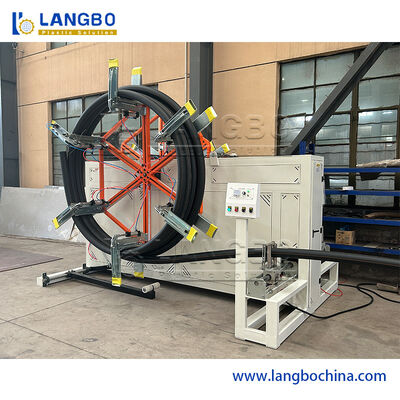 PEパイプ押出機 | 自動供給システム 高精度スクリューによる均一混合