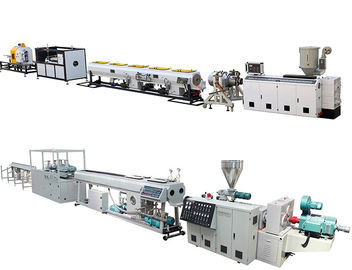シエメンズモーター PVCパイプマシン プラスチックエクストルーションライン 高自動