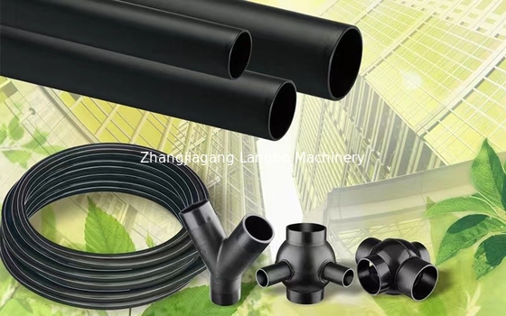 小径単軸押出 PE PVC プラスチックフレキシブルパイプチューブ製造機