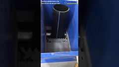 高速シュレッダーと破砕機の組み合わせ機