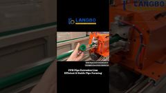 配管用途向け高速PPRパイプ生産ライン #PPRパイプ#パイプ押出