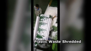 ペットボトル不織布袋 PP/PE/HDPE/LDPE リサイクルシュレッダー