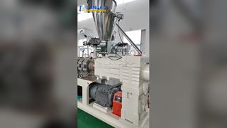 PVCパイプ押出ラインの連続生産とオンライン直径制御